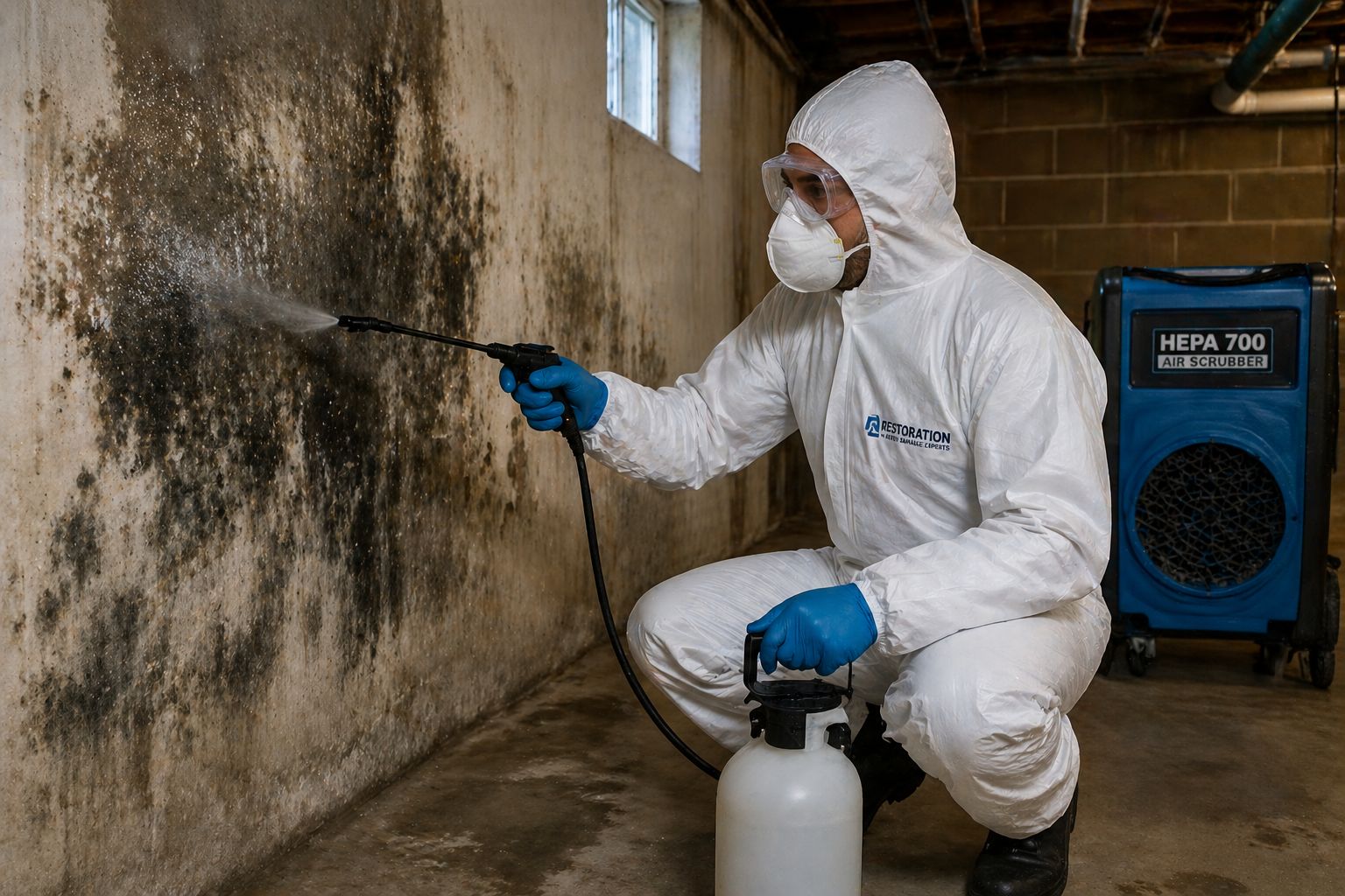 Mold remediation outcome